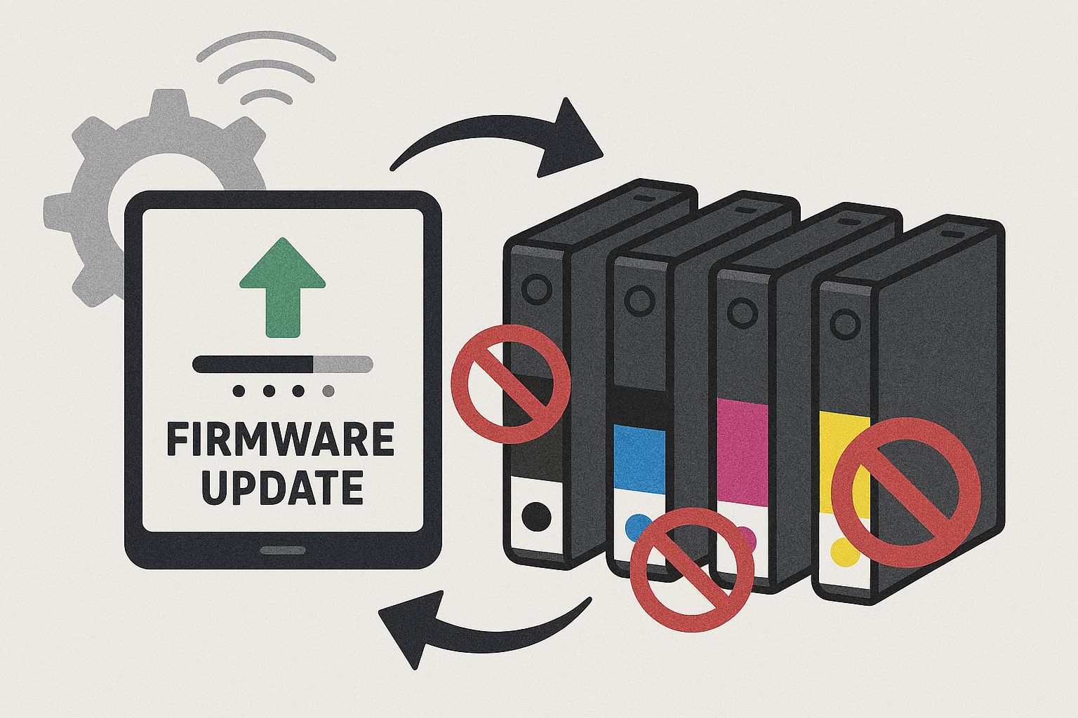 Firmware updates from manufacturers: how they affect compatible consumables