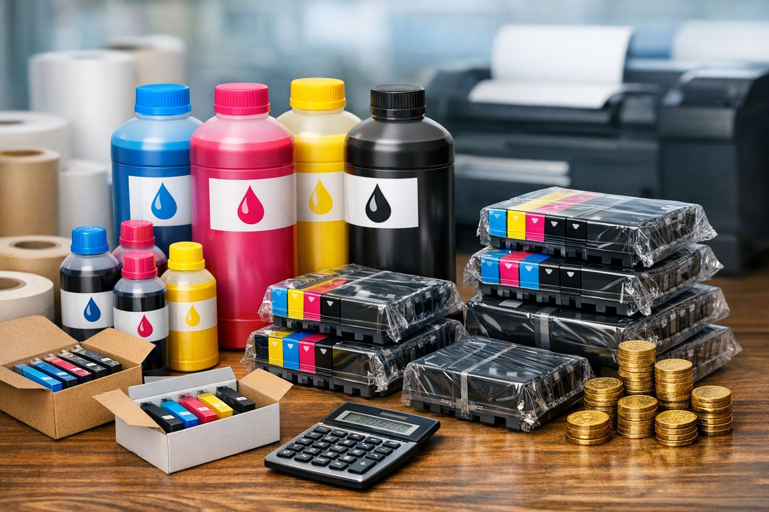 Wie Multipack- und Jumbo-Pakete die Kosten bei hohem Druckvolumen senken