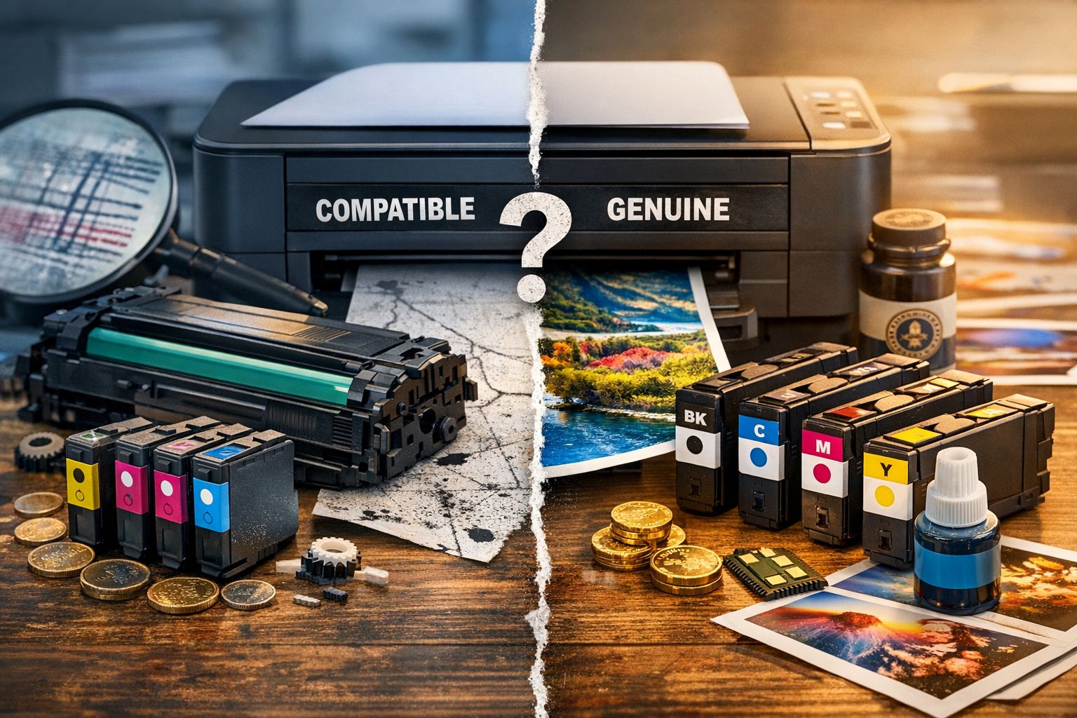 Compatible vs Original Ink & Toner: What Do You Really Gain or Lose?