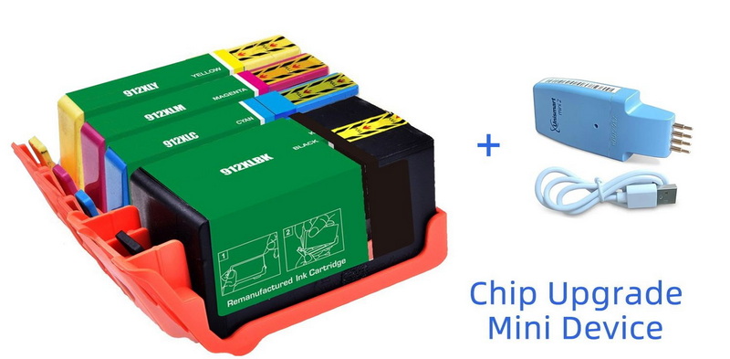 Printer Catridge HP Compatible 912XL (BK,C,M,Y) Multipack + Chip ...