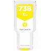 Μελάνι HP  Συμβατό 738XL - (676M8A) - 300ml Σελίδες:13000 Yellow