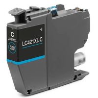 Μελάνι BROTHER  Συμβατό LC421XL C (9ml) Σελίδες:500 Cyan
