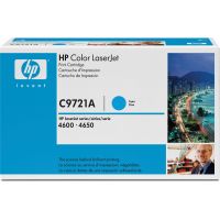 Toner HP  Original C9721A 641A Pages:8000 Cyan