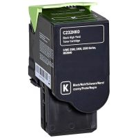 Toner LEXMARK  Kompatibel C/MC 2325 2425 2535 2640 - C232HK0 Seitenergiebigkeit:3000 Schwarz