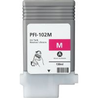 Tinte CANON  Kompatibel PFI-102 M 130ml - (0897B001AA) Seitenergiebigkeit:6000 Magenta