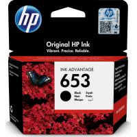 Μελάνι HP  Γνήσιο 653 (3YM75AE) Σελίδες:360 Black