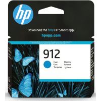 Μελάνι HP  Γνήσιο 912 (3YL77AE) Σελίδες:315 Cyan