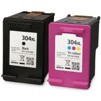 Μελάνι HP  Συμβατό 304XL Black/Tri-color (N9K08AE,N9K07AE) Multipack Σελίδες:300/300 Colour