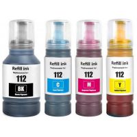 Printer Catridge EPSON  Compatible E112 (BK,C,M,Y) Multipack Pages:7500/6000 Colour