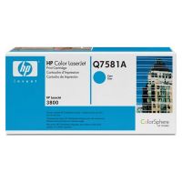 Toner HP  Original Q7581A 503A Pages:6000 Cyan