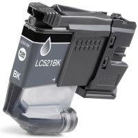 Μελάνι BROTHER  Συμβατό LC521BK Σελίδες:500 Black