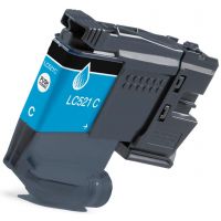 Μελάνι BROTHER  Συμβατό LC521C Σελίδες:500 Cyan