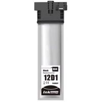 Μελάνι EPSON  Συμβατό C13T12D140 12D1 Σελίδες:5000 Black