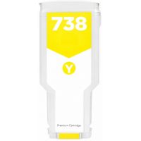 Μελάνι HP  Συμβατό 738 - (498N7A) - 130ml Σελίδες:6000 Yellow