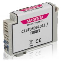 Μελάνι EPSON  Συμβατό T0803 - (C13T080340) Σελίδες:440 Magenta