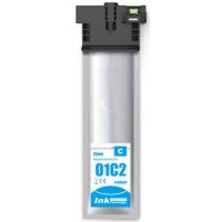 Printer Catridge EPSON  Compatible T01C2 XL C (C13T01C200) Pages:5000 Cyan