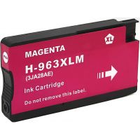 Printer Catridge HP  Compatible 963XL M 3JA28AE (updated chip firmware 23/03/2026) Pages:1600 Magenta