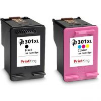 Tinte HP  Kompatibel 301XL Shwarz/Tri-color (CH563EE,CH564EE) Multipack Seiten:480/330 Farbe