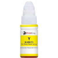 Μελάνι CANON  Συμβατό GI-490 Y (0666C001) 70ml Σελίδες:7000 Yellow