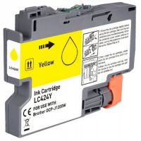 Μελάνι BROTHER  Συμβατό LC424 Y (16ml) Σελίδες:750 Yellow