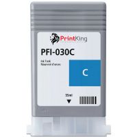 Μελάνι CANON  Συμβατό PFI-030C (3490C001) 55ml Σελίδες:6000 Cyan