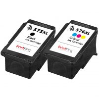 Tinte CANON  Kompatibel PG-575XL & CL-576XL Multipack (5437C001/5441C001) Seitenergiebigkeit:400/300 Farbe