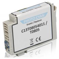 Tinte EPSON  Kompatibel T0805 - (C13T080540) - Light Cyan Seitenergiebigkeit:345 Cyan