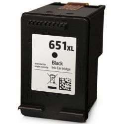 Printer Catridge HP  Compatible 651XL (C2P10AE) Pages:790 Black