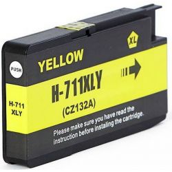 Printer Catridge HP  Compatible 711 Y (CZ132A) Pages:1500 Yellow