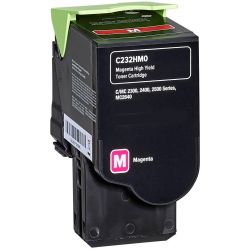 Toner LEXMARK  Compatible C/MC 2325 2425 2535 2640 - C232HM0 Pages:2300 Magenta