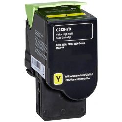 Toner LEXMARK  Compatible C/MC 2325 2425 2535 2640 - C232HY0 Pages:2300 Yellow