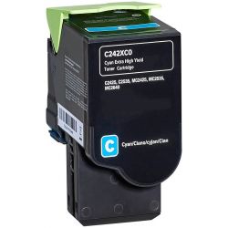 Toner LEXMARK  Compatible C/MC 2425 2535 2640 - C242XC0 Pages:3500 Cyan