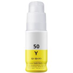 Printer Catridge CANON  Compatible GI-40/GI-50 Y 3402C001/3405C001 70ml Pages:7700 Yellow
