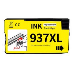 Printer Catridge HP  Compatible 937XL (937e) Y - 4S6W8NE Pages:1650 Yellow