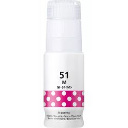 Μελάνι CANON  Συμβατό GI-51M (4547C001) 70ml Σελίδες:7700 Magenta