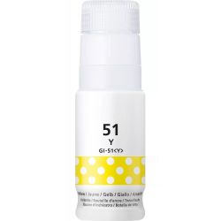 Μελάνι CANON  Συμβατό GI-51Y (4548C001) 70ml Σελίδες:7700 Yellow