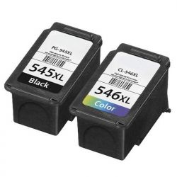 Tinte CANON  Kompatibel PG-545XL & CL-546XL Multipack (8286B001/8288B001) Seitenergiebigkeit:400/300 Farbe