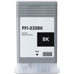 Printer Catridge CANON  Compatible PFI-030BK (3489C001) 55ml Pages:6000 Black