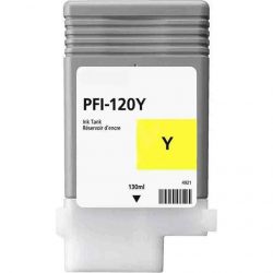Printer Catridge CANON  Compatible PFI-120Y (2888C001) 130ml - PREMIUM Pages:6000 Yellow