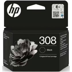 Μελάνι HP  Γνήσιο 308 BK 7FP21UE Σελίδες:160 Black