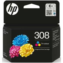 Μελάνι HP  Γνήσιο 308 CL 7FP20UE Σελίδες:120 Colour