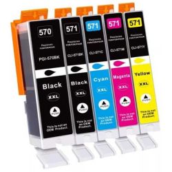 Μελάνι CANON  Συμβατό PGI-570XL & CLI-571XL Multipack Σελίδες:895/680 Colour