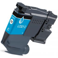 Μελάνι BROTHER  Συμβατό LC521C Σελίδες:500 Cyan