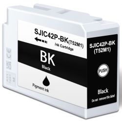 Μελάνι EPSON  Συμβατό SJIC42P-BK - (C13T52M140) Σελίδες:50ml Black