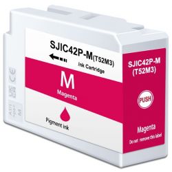 Μελάνι EPSON  Συμβατό SJIC42P-M - (C13T52M340) Σελίδες:50ml Magenta
