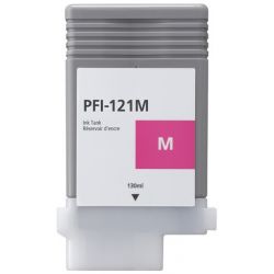 Μελάνι CANON  Συμβατό PFI-121M (6267C001) 130ml - PREMIUM Σελίδες:6000 Magenta