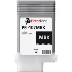 Μελάνι CANON  Συμβατό PFI-107MBK 130ml - (6704B001AA) - PREMIUM Σελίδες:6000 Black