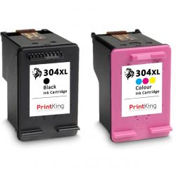 Μελάνι HP  Συμβατό 304XL Black/Tri-color (N9K08AE,N9K07AE) Multipack Σελίδες:300/300 Colour