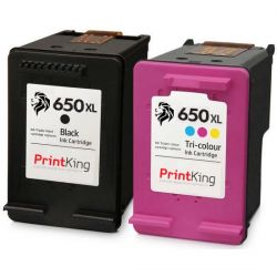Μελάνι HP  Συμβατό 650XL Black/Tri-color (CZ101AA,CZ102AA) Multipack Σελίδες:790/450 Colour