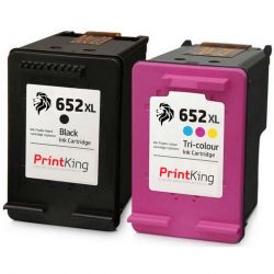 Μελάνι HP  Συμβατό 652XL Black/Tri-color (F6V25AE,F6V24AE) Multipack Σελίδες:790/450 Colour
